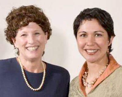 Tina Cleveland and Marie Lapina