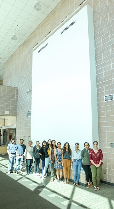 Blank Wall Team Photo Blank Wall Team Photo